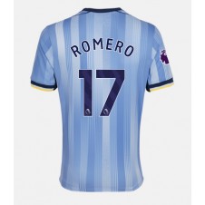 Tottenham Hotspur Cristian Romero #17 Bortatröja 2024-25 Korta ärmar